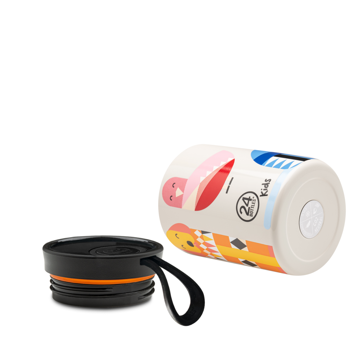 24bottles Travel Snack Pot aus Edelstahl 350ml