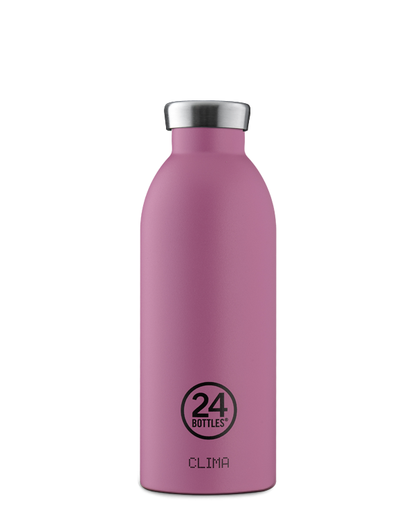 24bottles clima bottle Thermosflasche unifarben aus Edelstahl Trinkflasche 0,5l BPA frei