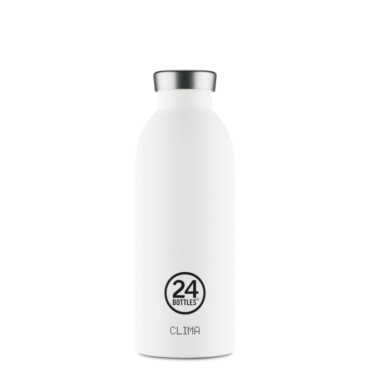 24bottles clima bottle Thermosflasche unifarben aus Edelstahl Trinkflasche 0,5l BPA frei