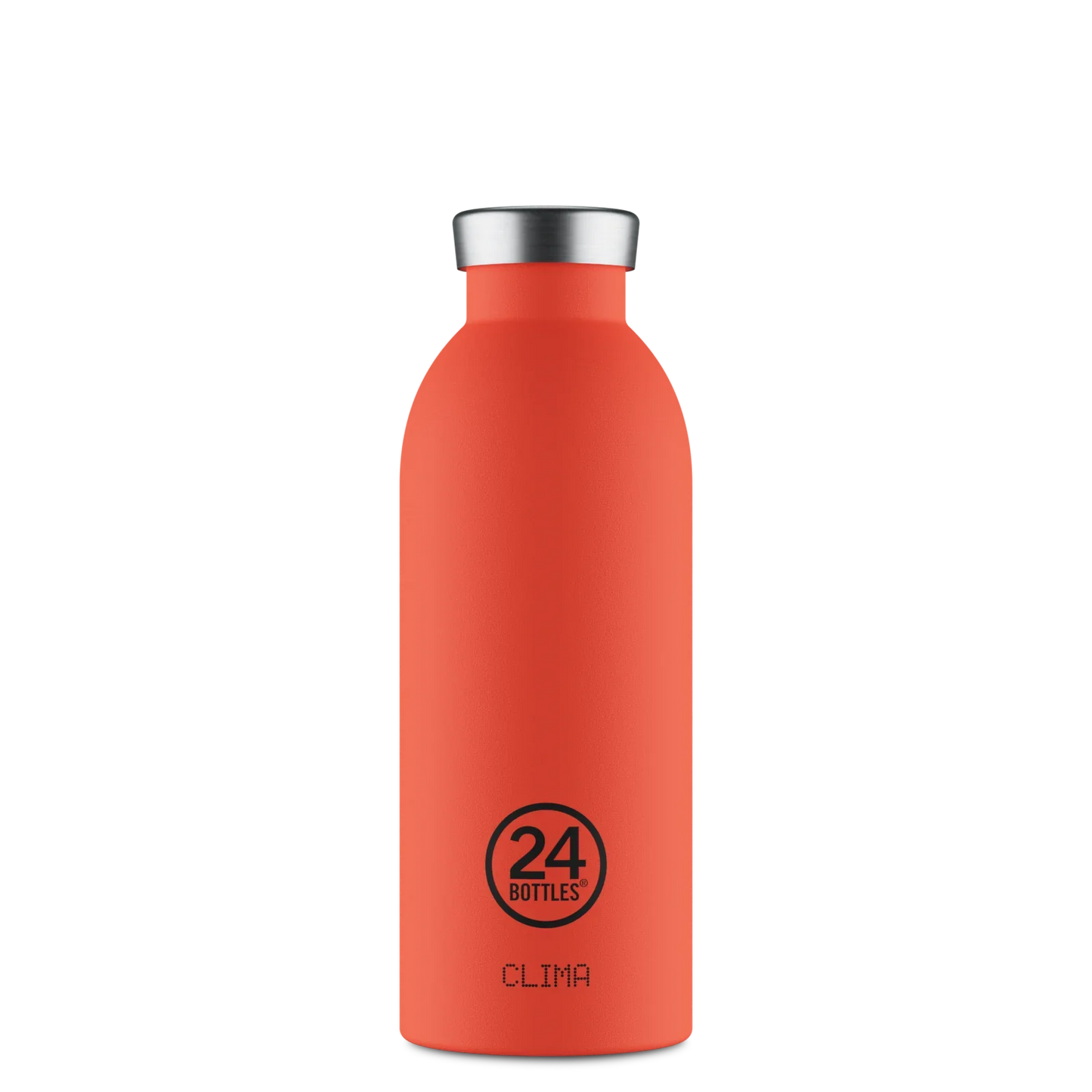 24bottles clima bottle Thermosflasche unifarben aus Edelstahl Trinkflasche 0,5l BPA frei