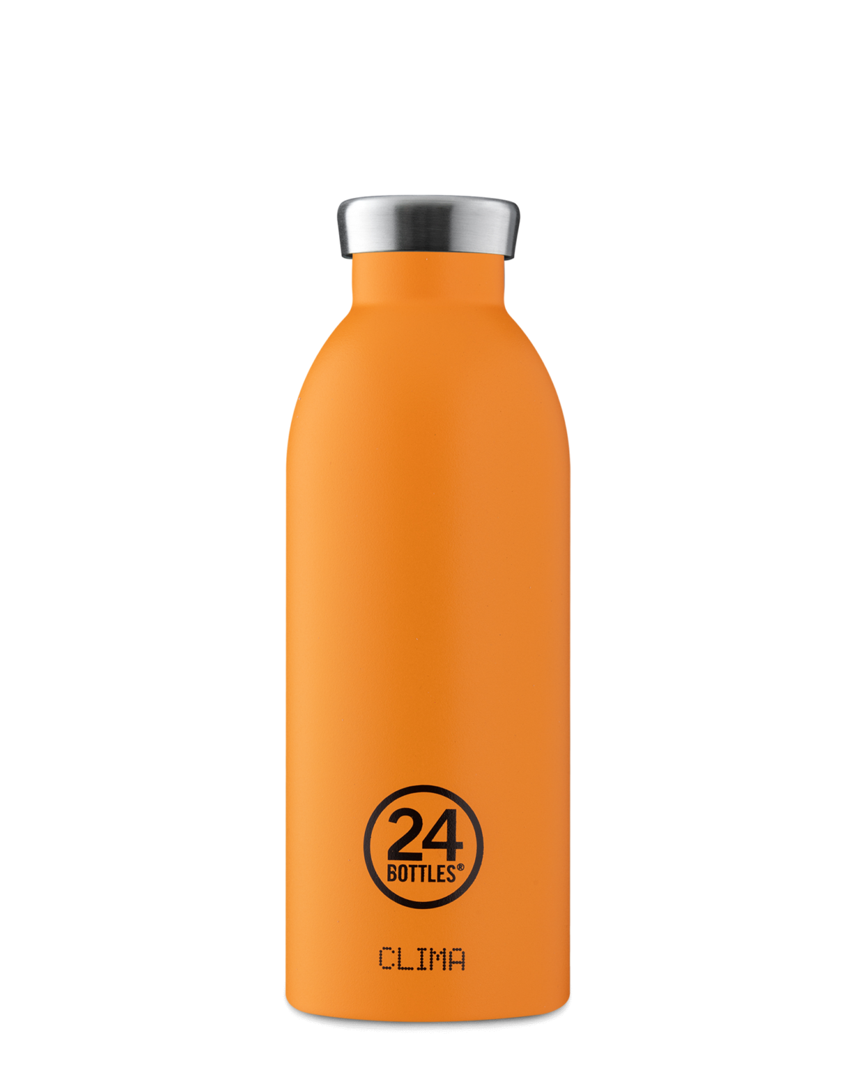 24bottles clima bottle Thermosflasche unifarben aus Edelstahl Trinkflasche 0,5l BPA frei