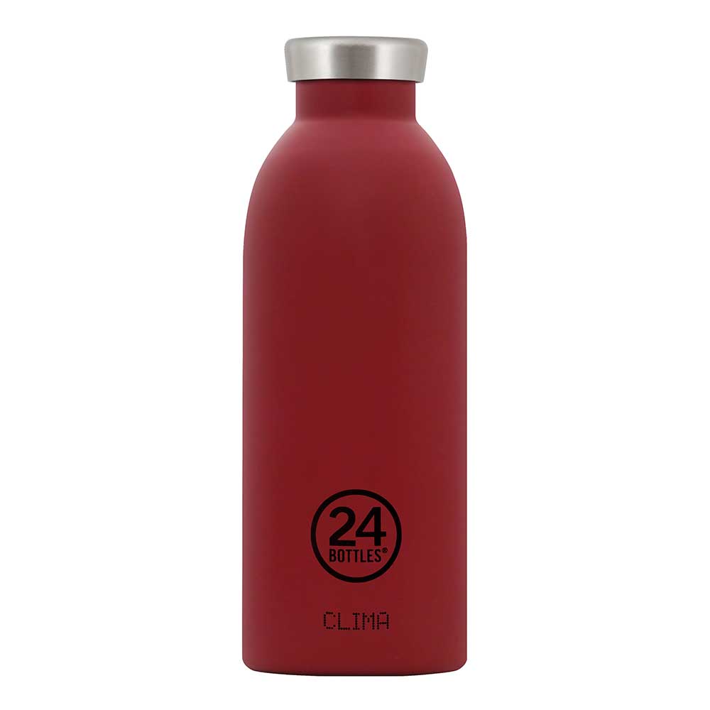 24bottles clima bottle Thermosflasche unifarben aus Edelstahl Trinkflasche 0,5l BPA frei