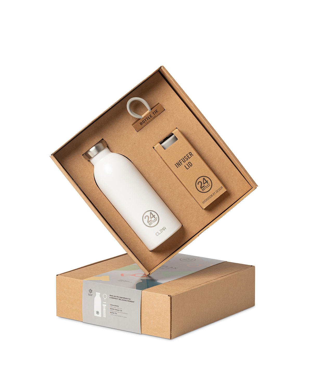 24bottles The Relax Set Geschenkbox Geschenkset clima bottle