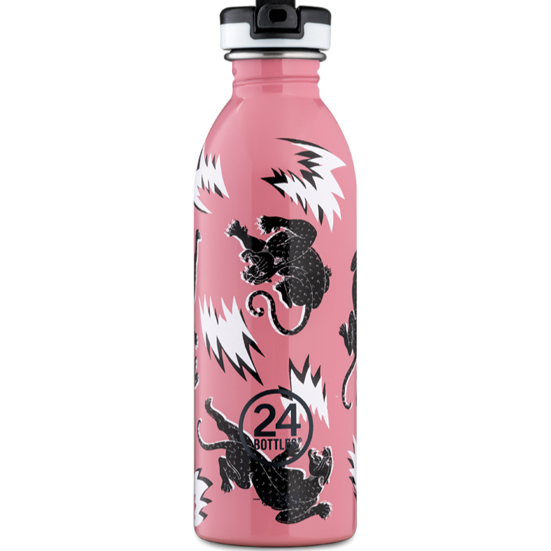 24bottles Athleisure Collection Edelstahl Trinkflasche 500ml mit Sport Cap