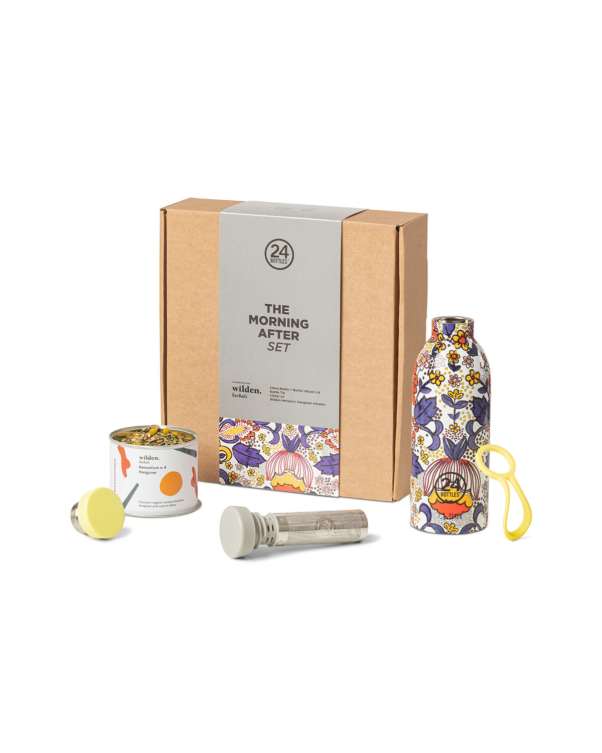 24bottles The Morning After Set Geschenkbox Geschenkset clima bottle infuser bottle