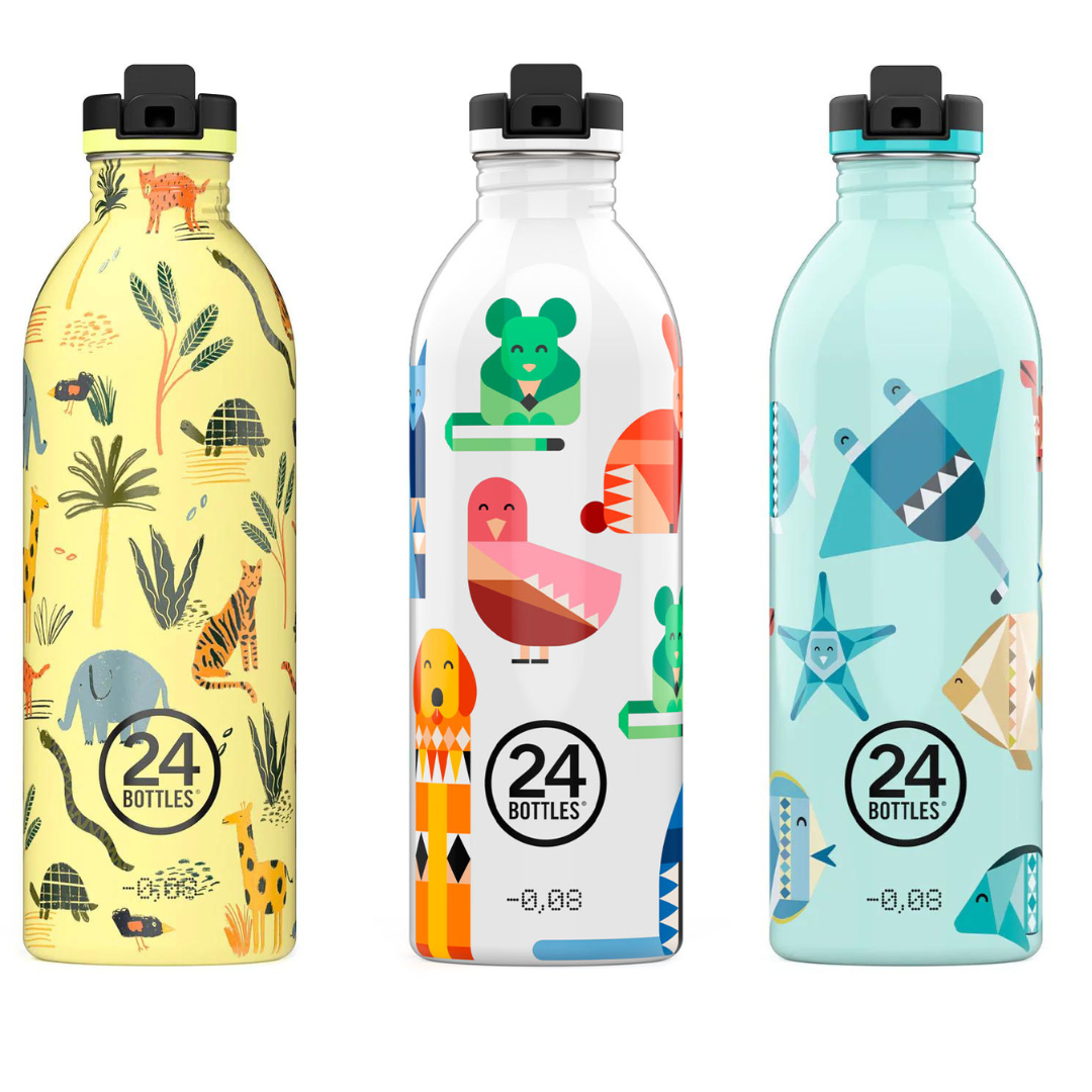 24bottles Trinkflasche 500ml Kids collection mit Sport cap
