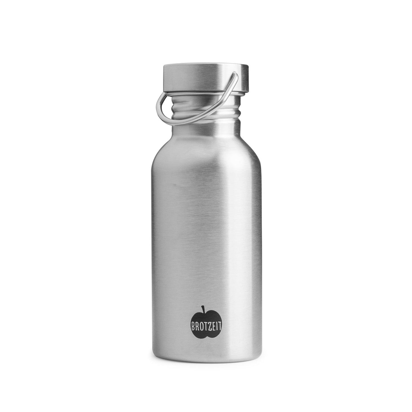 Brotzeit Trinkflasche aus Edelstahl plastikfrei BPAfrei in 3 Grössen