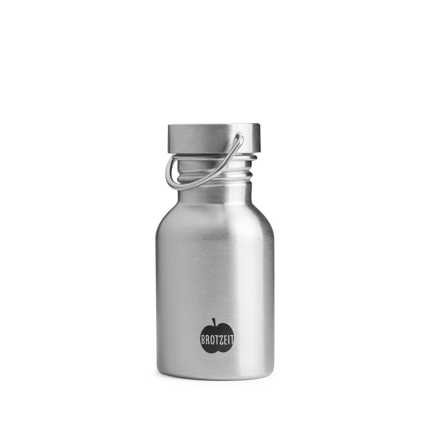 Brotzeit Trinkflasche aus Edelstahl plastikfrei BPAfrei in 3 Grössen
