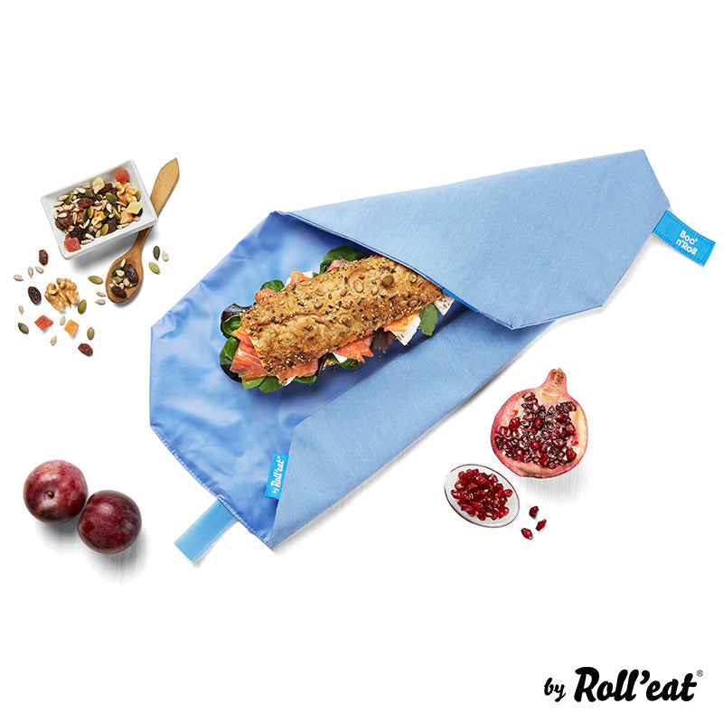 Roll'eat Boc`n`Roll NATURE Sandwich Wrap waschbarer Snack wrap Brotbeutel