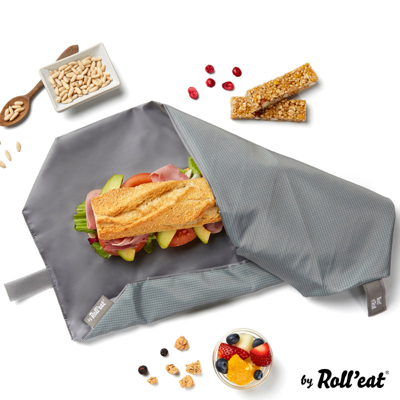 Roll'eat Boc`n`Roll Active Sandwich Wrap waschbarer Snackbag Brotbeutel