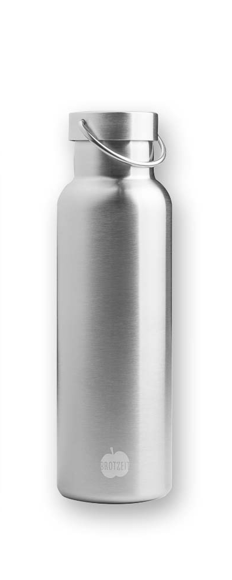 Brotzeit Thermosflasche aus Edelstahl plastikfrei Trinkflasche in 3 Grössen