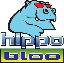 Hippobloo Flip Flop navy-gelb aus Naturkautschuk BPAfrei vegan