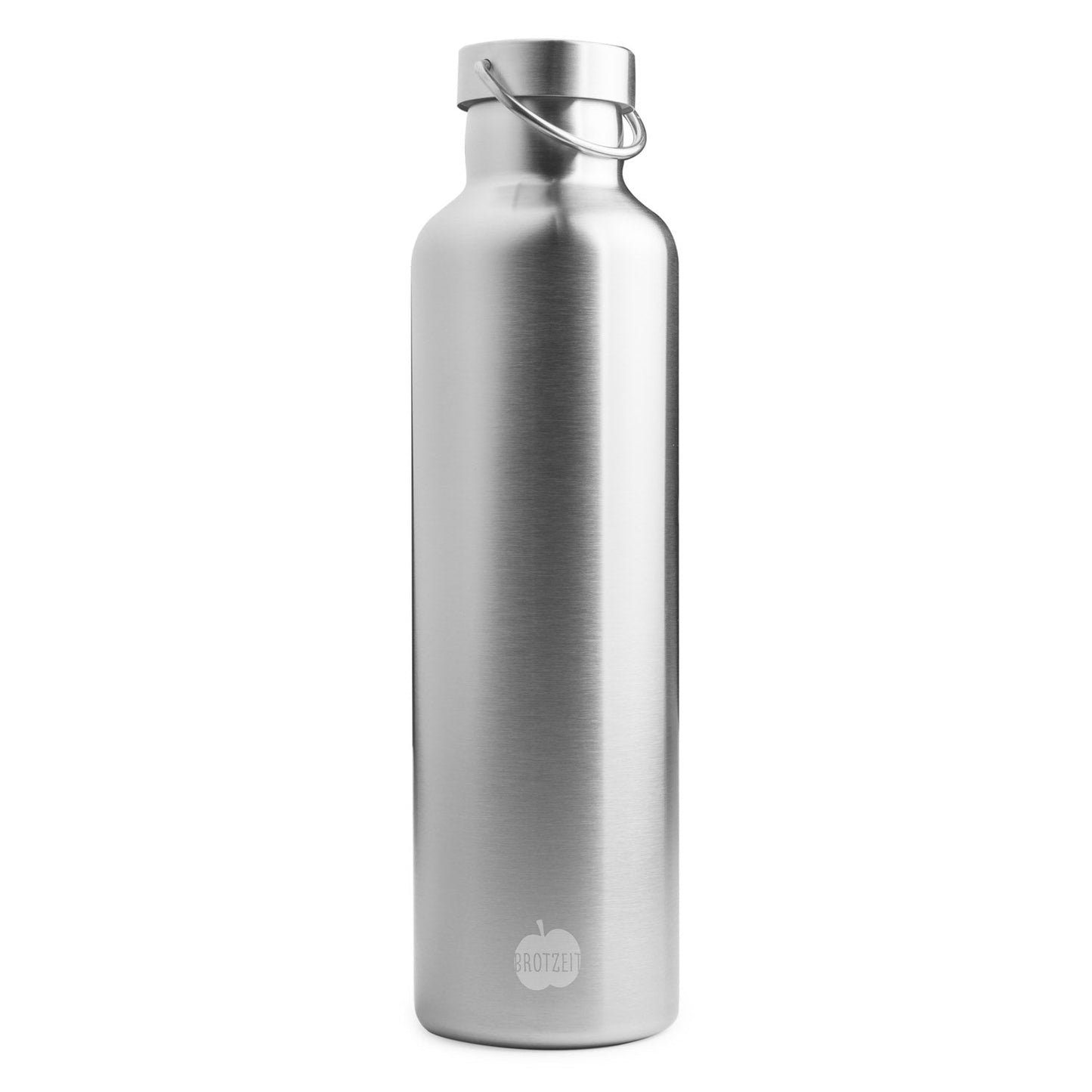 Brotzeit Thermosflasche aus Edelstahl plastikfrei Trinkflasche in 3 Grössen