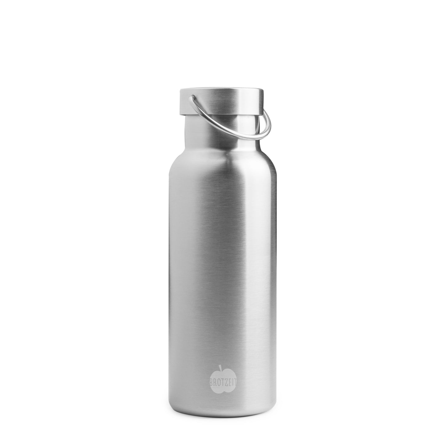 Brotzeit Thermosflasche aus Edelstahl plastikfrei Trinkflasche in 3 Grössen