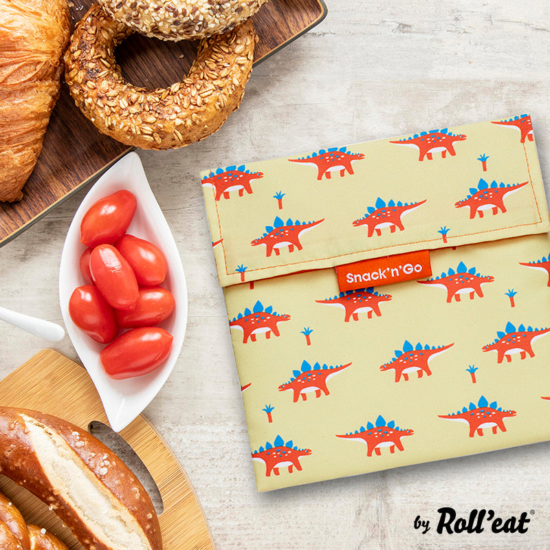 Roll'eat Snack'n'go ANIMAL Lunchbag waschbarer Snackbag Brotbeutel
