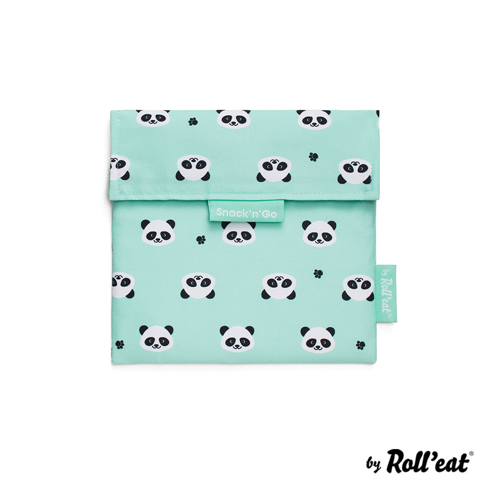 Roll'eat Snack'n'go ANIMAL Lunchbag waschbarer Snackbag Brotbeutel
