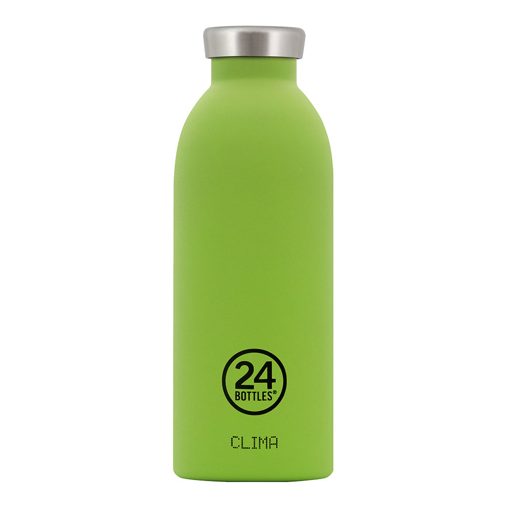 24bottles clima bottle Thermosflasche unifarben aus Edelstahl Trinkflasche 0,5l BPA frei