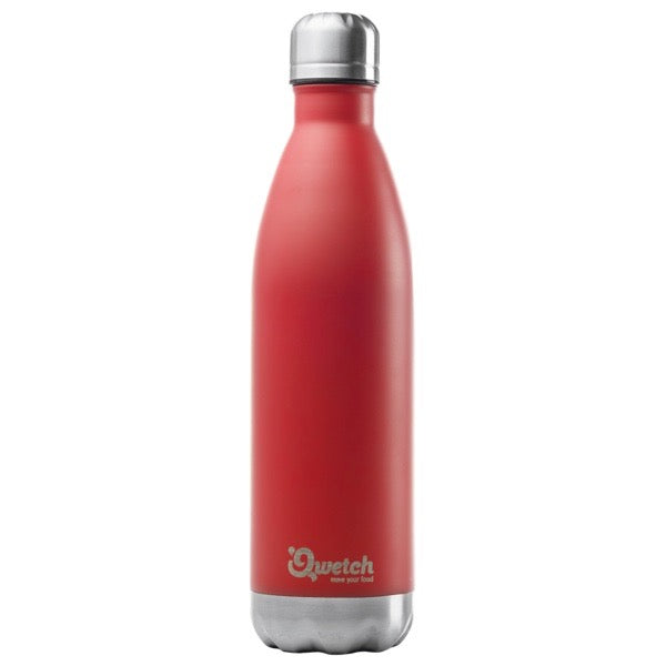 Qwetch Nomade 0,75l Thermosflasche aus Edelstahl Trinkflasche BPA frei