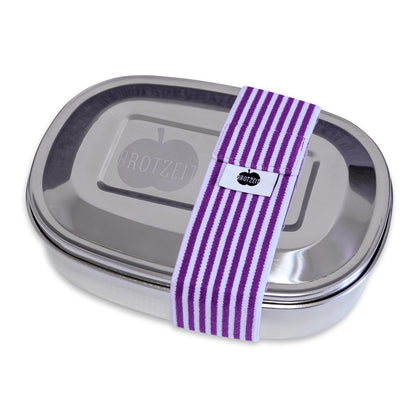 Brotzeit MAGIC Lunchboxen Brotdose Jausenbox mit herausnehmbarer Unterteilung aus Edelstahl