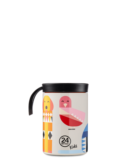 24bottles Travel Snack Pot aus Edelstahl 350ml