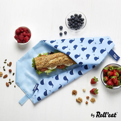 Roll'eat Boc`n`Roll ANIMALS Collection Sandwich Wrap waschbarer Snackbag Brotbeutel