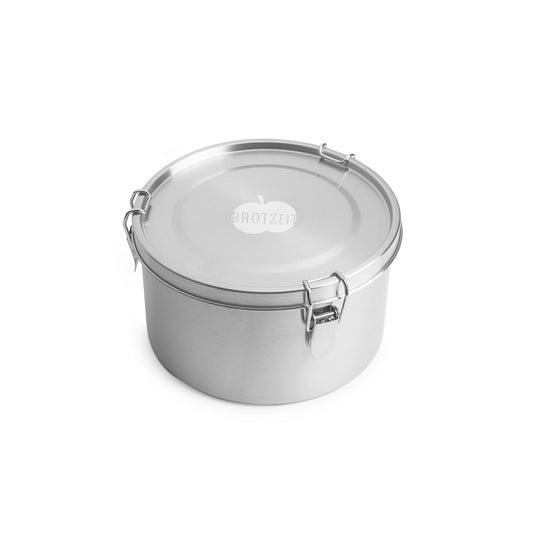 Brotzeit KLICK & BOWL dichte Brotdose Jausenbox aus Edelstahl 1,8l