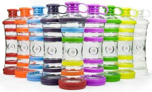 i9 informierte Wasserflasche mit Chip Sport i9bottle Chakra Flasche Poznik iglass i91422